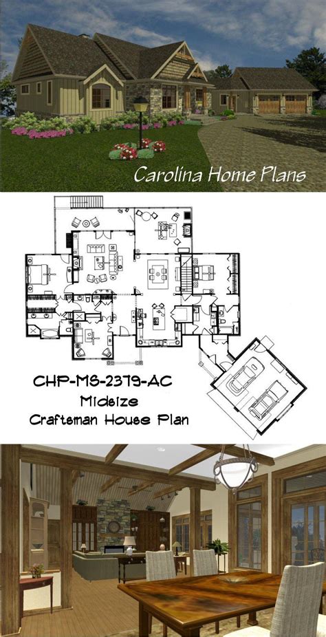 open floor plans house plans  category house plans craftsman style house plans open