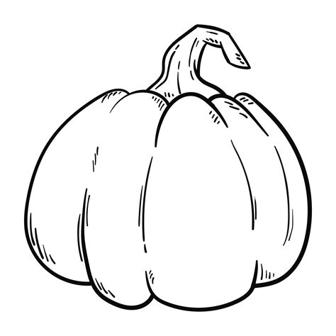 coloring page pumpkin printable  dxf include