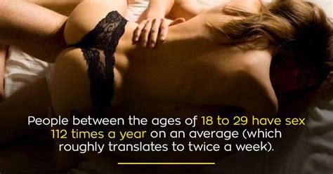Ever Wondered The Average Amount Of Sex People Are Having