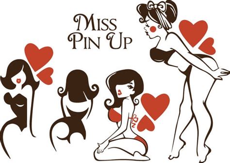 Cute Pinup Svg File Miss Pinup Retro 50s Rockabilly Girls