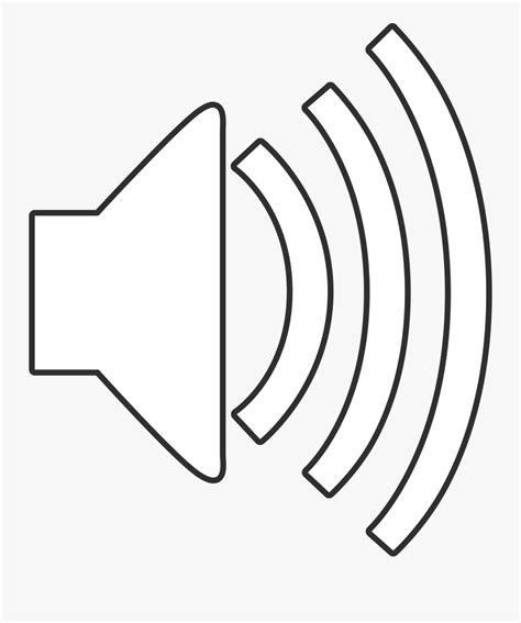 clipart audio icon white png  transparent clipart clipartkey