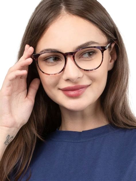 Women S Full Frame Tr Eyeglasses Glasses For Round Faces