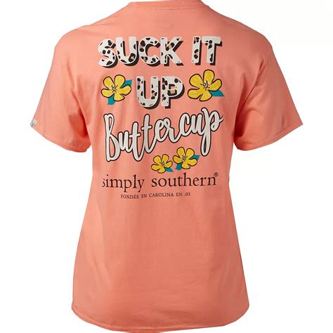simply southern women s buttercup t shirt academy