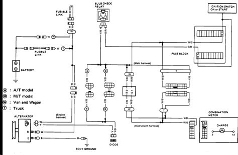 Nissan D21 Alternator Wiring Pictures Wiring Diagram Sample