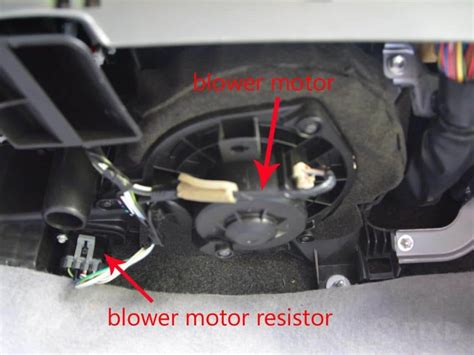 ford escape blower motor replacement