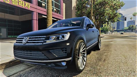 volkswagen touareg  tdi add  handling gta modscom