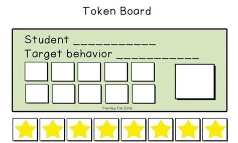 token board template therapy fun zone