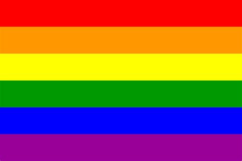 clipart the gay pride rainbow flag