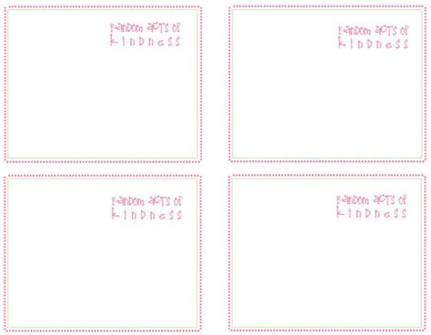 blank kindness cards printable printable word searches