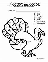 Thanksgiving Subtraction Turkey Color Addition Digit Single Count Add Through Bundle Subtract Pack Fall Under Using Worksheets Grade Fun Teacherspayteachers sketch template