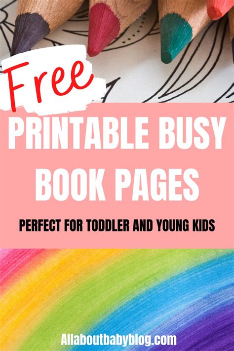 busy book pages  print kids busy book business  kids busy