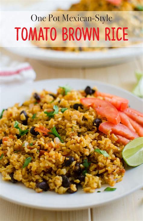 mexican brown rice recipe a one pot healthy meal