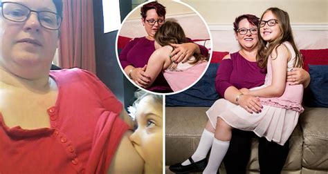 mum reveals    daughter breastfeeding  weaning