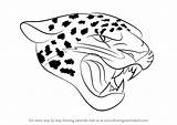 Jaguars Logo Jacksonville Draw Step Drawing Drawingtutorials101 Previous Next sketch template