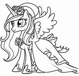 Pony Cadence sketch template