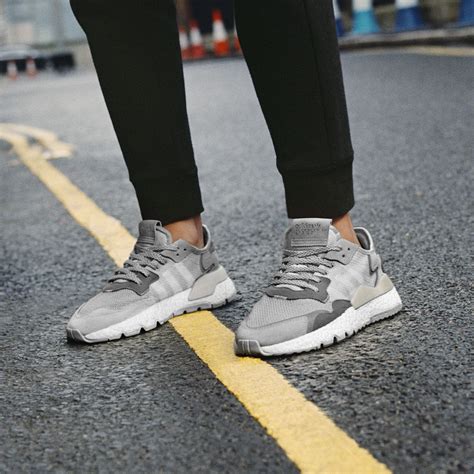 adidas nite jogger shoes grey adidas uk sneakers mode trendy sneakers sneaker outfits