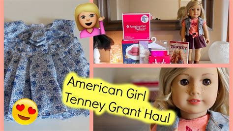 american girl haul tenney grant opening youtube