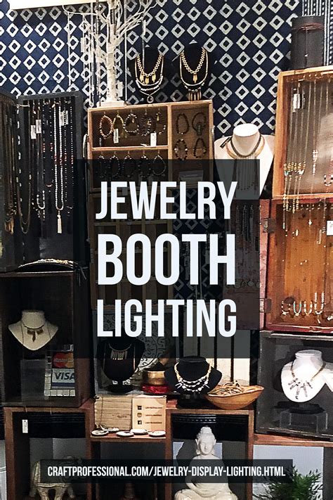 jewelry display lighting  jewelry booth creative jewelry displays jewellery display