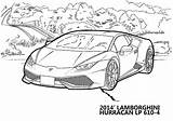 Huracan Cars Lambo Gallardo Aventador Corsa sketch template