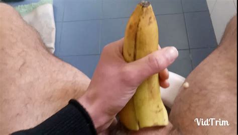 Fuck A Banana Handjob With A Banana