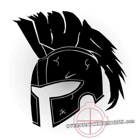 warrior helmet spartan helmet overwatch designs