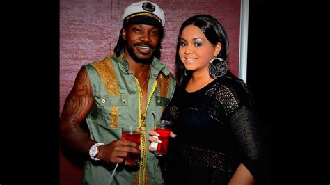Cricketer Chris Gayle And His Wife Youtube