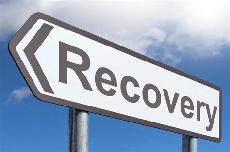 recovery highway sign image