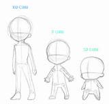 Chibi Body Anime Poses Drawing Draw Outline Reference Girl Drawings Cute Base Sketch Character Bodies Manga Easy Sketches Tutorials Step sketch template