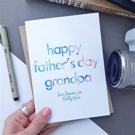 grandpa fathers day card ideas  popular svg design