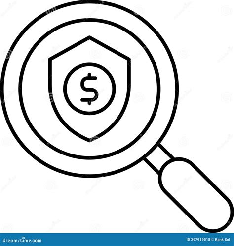 dollar search   easily modify  edit stock illustration