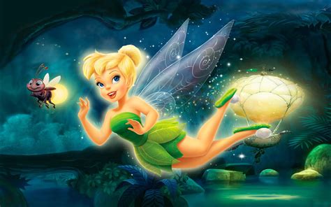 The Lost Treasure Tinker Bell And Blaze Firefly Poster Wallpaper Hd