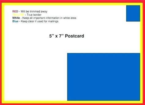 postcard template  word cards design templates