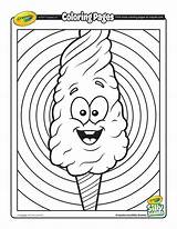 Coloring Silly Pages Crayola Scents Face Candy Cotton Printable Colouring Funny Color Kids Print Getcolorings Markers Maze sketch template