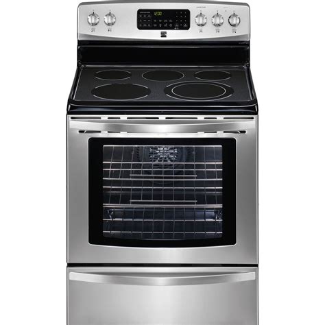 kenmore  cu ft electric range  true convection stainless steel shop
