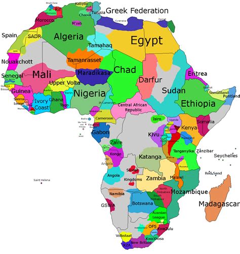 map  africa  country names topographic map  usa  states