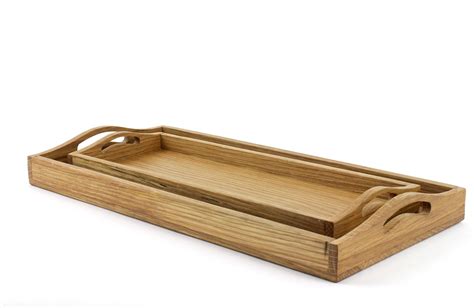 rustic serving tray  handles wooden serving tray farmhouse serving tray centerpiece