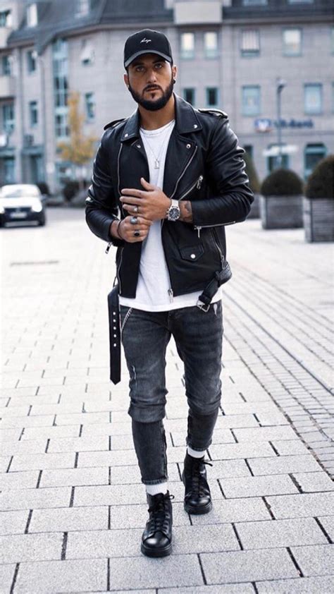 stunning urban mens fashion  urbanmensfashion hipster mens fashion leather jacket