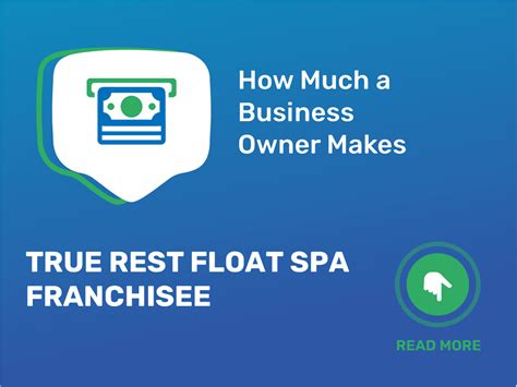 highest earnings  true rest float spa franchise owners