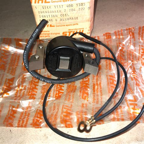 stihl av   chainsaw electronic ignition coil