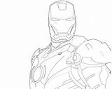 Iron Man Coloring Mask Getcolorings Getdrawings sketch template