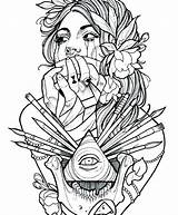 Coloring Tattoo Pages Printable Designs Drawing Adult Tattoos Colouring Getcolorings Color Print Star Prissy Getdrawings Book Size Popular Inspiration sketch template