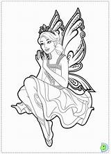 Fairy Princess Barbie Coloring Pages Drawing Mermaid Print Mariposa Fairies Para Doll Colouring Colorir Desenhos Dinokids Kids Miracle Timeless Color sketch template