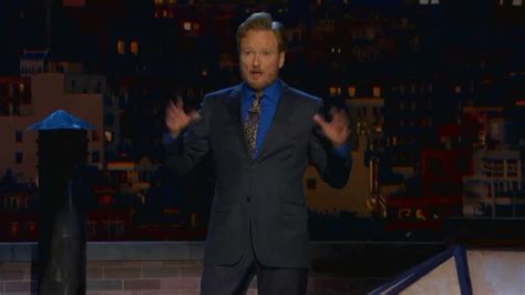 conan o brien officiates first ever late night tv same