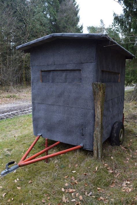 build  insanely mobile  comfortable hunting blind pics