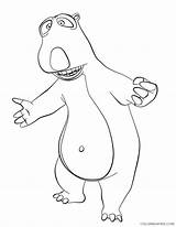 Bernard Bear Printable Coloring4free Coloring Pages Related Posts sketch template