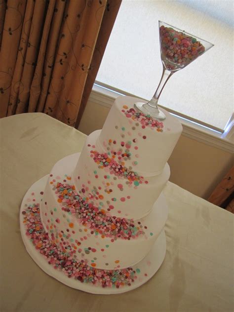 confetti cake cakecentralcom