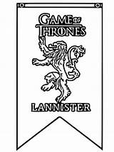 Thrones Lannister Coloriages Stress Relajante Coloring Disegni Colorare Adulti Ausmalen Antiestrés Malvorlagen Erwachsene sketch template
