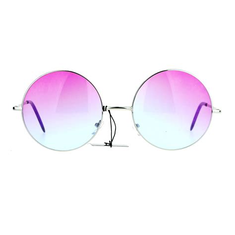 sa106 sa106 hippie oceanic gradient large circle lens sunglasses