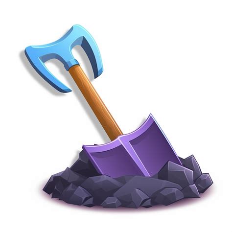 premium vector shovel vector