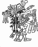 Ehecatl Aztecas Dioses Dios Viento Silfides Silfos Dieu Asociada Divinidad Vientos Maya Nading était Diosas sketch template
